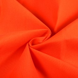 Ткань Грета Водоотталкивающая (80%пф, 20%хл) (Ширина 150см), цвет Оранжевый Неон (на отрез) в Калуге