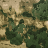 Ткань Оксфорд 210D PU, камуфляж "Мох Зеленый" (на отрез)