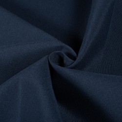 Ткань Грета Водоотталкивающая (80%пф, 20%хл) (Ширина 150см), цвет Темно-Синий (на отрез) в Калуге