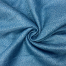 Ткань Блэкаут для штор светозатемняющая "Рогожка Сине-Бирюзовая"