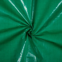 Тентовое полотно Тарпаулин 120 г/м2 (Ширина 2м), цвет Зеленый (на отрез) в Калуге