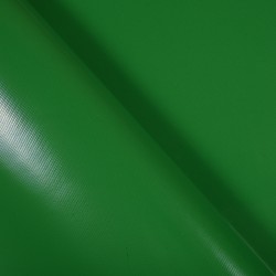 Ткань ПВХ 450 гр/м2 (Ширина 1,6м), цвет Зелёный (на отрез) в Калуге