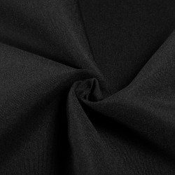 Ткань Грета Водоотталкивающая (80%пф, 20%хл) (Ширина 150см), цвет Черный (на отрез) в Калуге