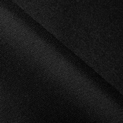 Ткань Oxford 600D PU (Ширина 1,48м), цвет Черный (на отрез) в Калуге