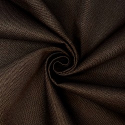 Ткань Рогожка (мебельная) (Ширина 140см), цвет Тёмно-Коричневый (на отрез) в Калуге