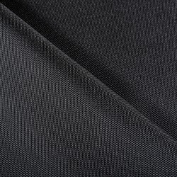 Ткань Кордура (Китай) (Oxford 900D) (Ширина 1,48м), цвет Черный (на отрез) в Калуге