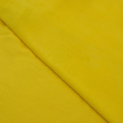 Флис Односторонний 180 гр/м2, Желтый (на отрез)  в Калуге