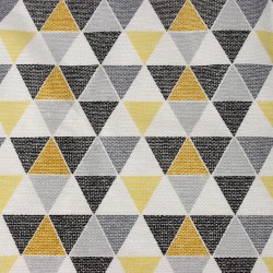 Интерьерная ткань Дак (DUCK), принт &quot;Малые Треугольники&quot;  в Калуге