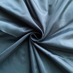 Ткань подкладочная Таффета 190Т (Ширина 150см), цвет Темно-серый (на отрез) в Калуге