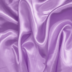 Ткань Атлас-сатин (Ширина 150см), цвет Сиреневый (на отрез) в Калуге