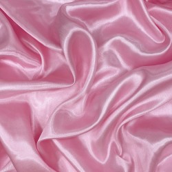 Ткань Атлас-сатин (Ширина 150см), цвет Розовый (на отрез) в Калуге