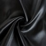 Ткань Атлас-сатин, цвет Черный (на отрез)