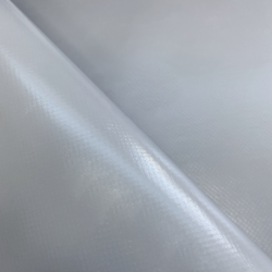 Ткань ПВХ 450 гр/м2 (Ширина 1,6м), цвет Серый (на отрез) в Калуге