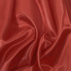 Ткань Атлас-сатин, цвет Красный (на отрез)  в Калуге