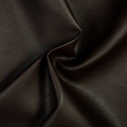 Эко кожа (Искусственная кожа) (Ширина 138см), цвет Темно-Коричневый (на отрез) в Калуге