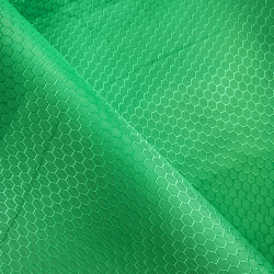 Ткань Oxford 300D PU Рип-Стоп СОТЫ, цвет Зелёный (на отрез) в Калуге