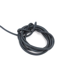Шнур (Резинка) шляпный 3мм, цвет Серый (на отрез)  в Калуге