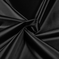 *Ткань Оксфорд 210D PU, цвет Черный (на отрез)  в Калуге