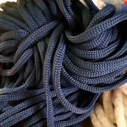 Шнур для одежды d-4.5мм, цвет Синий (на отрез) в Калуге